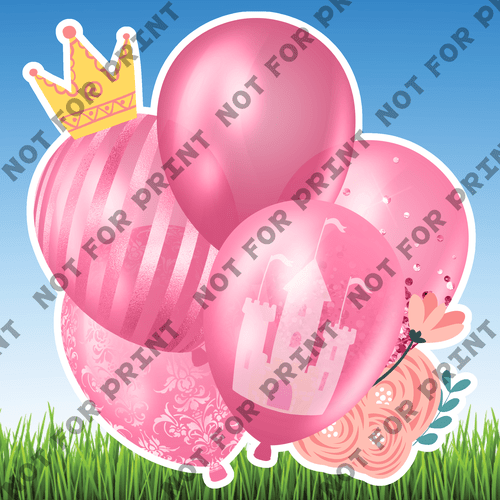 ACME Yard Cards Large Fantasy Balloon Bundles #041