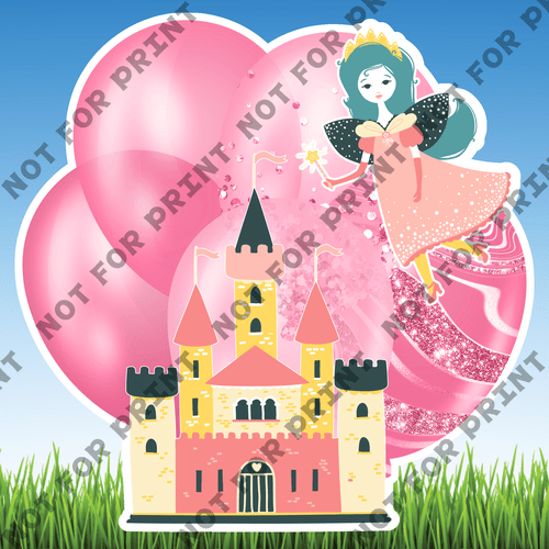 ACME Yard Cards Large Fantasy Balloon Bundles #043