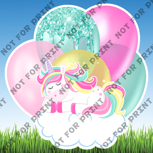 ACME Yard Cards Large Fantasy Balloon Bundles #048