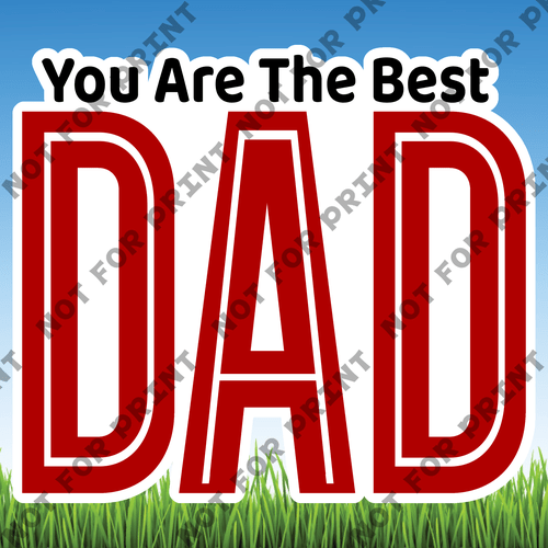ACME Yard Cards Large Father's Day #004