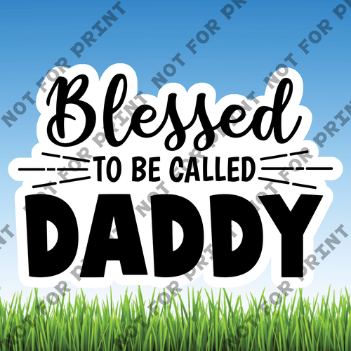 ACME Yard Cards Large Father Word Flare #024