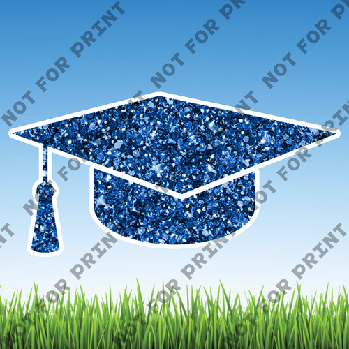ACME Yard Cards Large Graduation Caps, Gowns & Diplomas #075