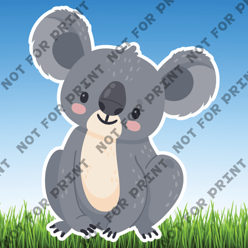 ACME Yard Cards Large Koalas #006