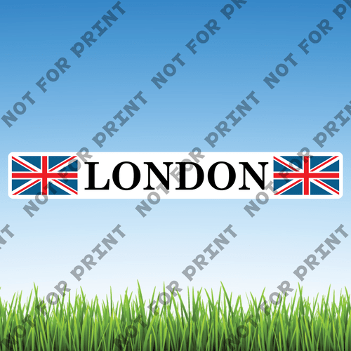 ACME Yard Cards Large London Collection I #013