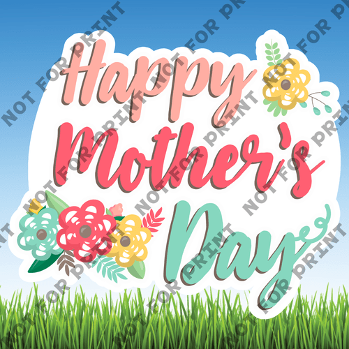ACME Yard Cards Large Mothers Day Word Flair #013
