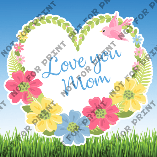 ACME Yard Cards Large Mujka Mother's Day Collection #006
