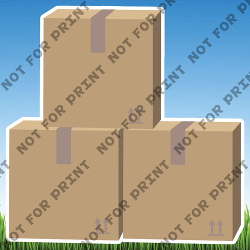 ACME Yard Cards Large Packing Boxes #002
