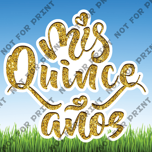 ACME Yard Cards Large Quinceanera #002