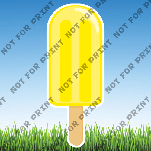 ACME Yard Cards Large Summer Popsicles #026