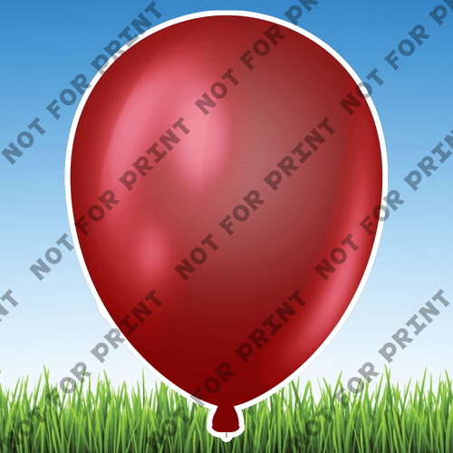 ACME Yard Cards Large Valentines Day Balloons #023