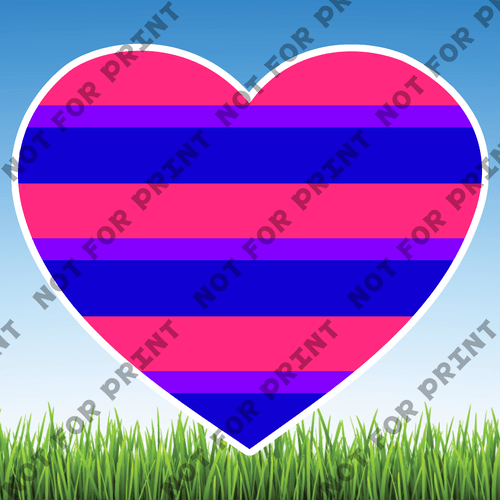 ACME Yard Cards LGBTQ Hearts #006