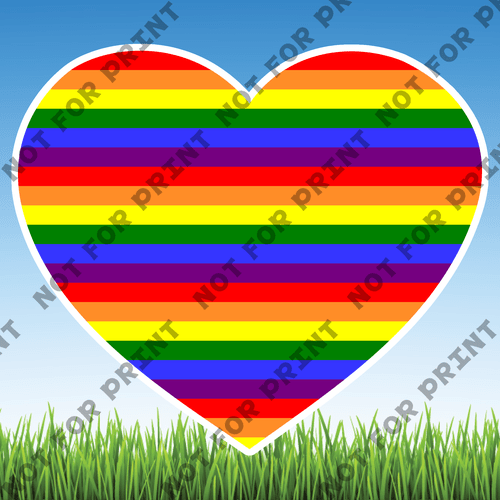 ACME Yard Cards LGBTQ Hearts #016
