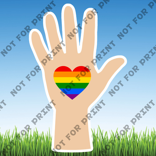 ACME Yard Cards LGBTQ Word Flair #011