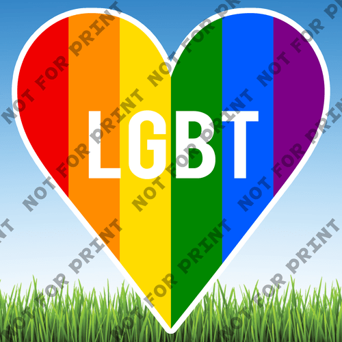 ACME Yard Cards LGBTQ Word Flair #044