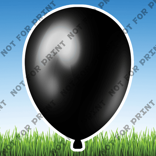 ACME Yard Cards Medium Army Balloons #007