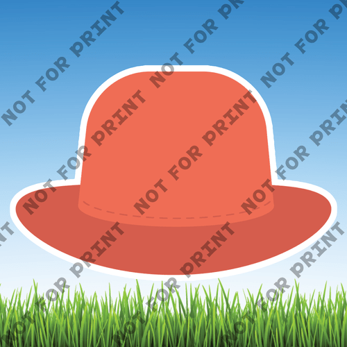 ACME Yard Cards Medium Assorted Hats #057