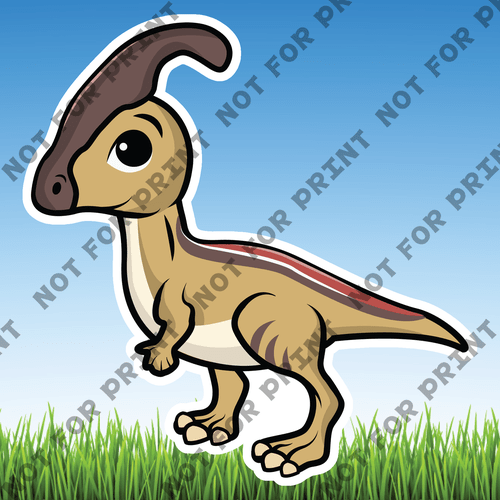 ACME Yard Cards Medium Baby Dinosaurs #012