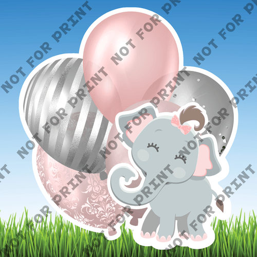 ACME Yard Cards Medium Baby Shower Balloon Bundles #065