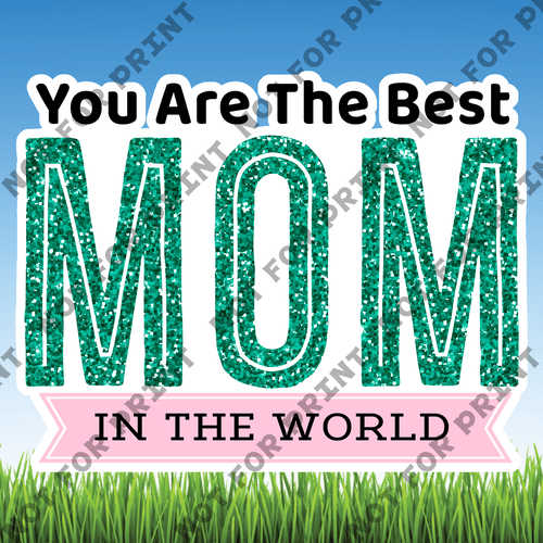 ACME Yard Cards Medium Best Mom in the World #000