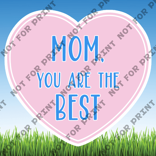 ACME Yard Cards Medium Best Mom in the World #003