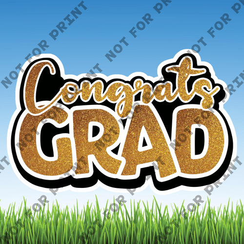 ACME Yard Cards Medium Congrats Grad #002