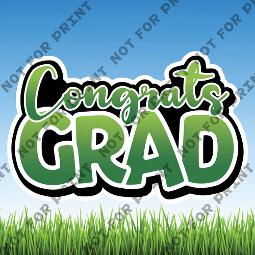 ACME Yard Cards Medium Congrats Grad #005