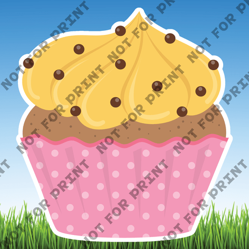 ACME Yard Cards Medium Cupcakes #009