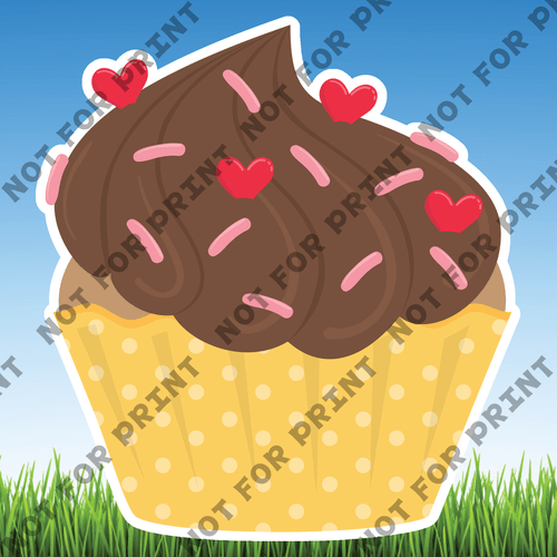 ACME Yard Cards Medium Cupcakes #013