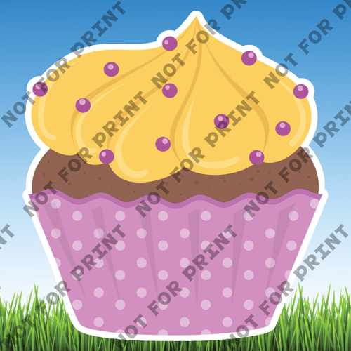 ACME Yard Cards Medium Cupcakes #015