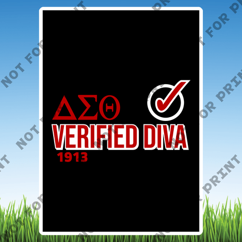 ACME Yard Cards Medium Delta Sigma Theta #029
