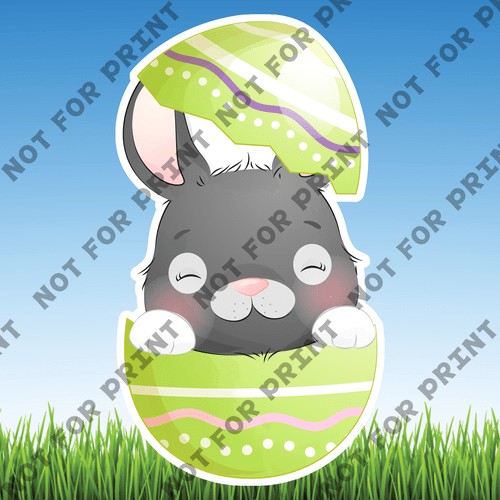ACME Yard Cards Medium Easter Bunnies #001