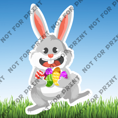 ACME Yard Cards Medium Easter Bunny #005