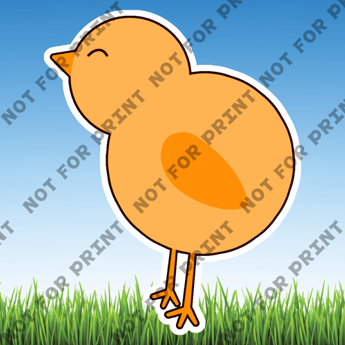 ACME Yard Cards Medium Easter Chicks #006