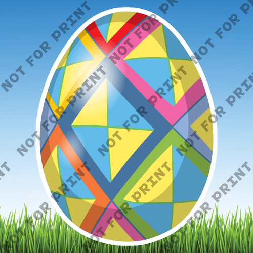 ACME Yard Cards Medium Easter Eggs #062