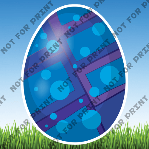ACME Yard Cards Medium Easter Eggs #065
