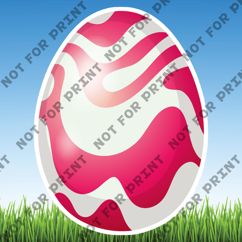 ACME Yard Cards Medium Easter Eggs #069