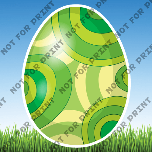 ACME Yard Cards Medium Easter Eggs #070