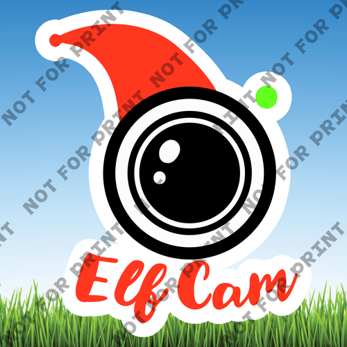 ACME Yard Cards Medium Elf Cam #000