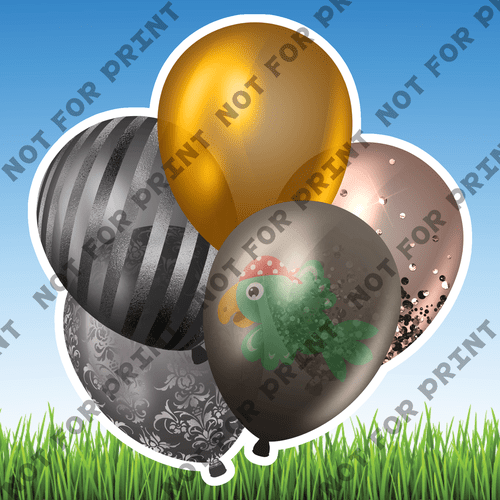 ACME Yard Cards Medium Fantasy Balloon Bundles #031