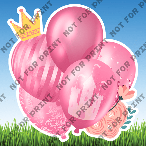 ACME Yard Cards Medium Fantasy Balloon Bundles #041