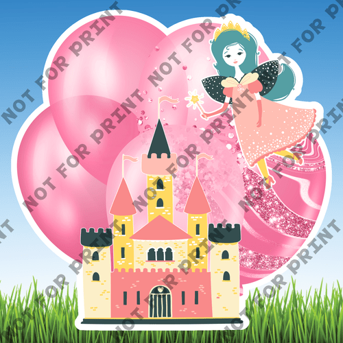 ACME Yard Cards Medium Fantasy Balloon Bundles #043