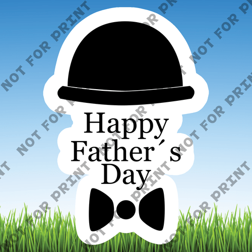 ACME Yard Cards Medium Father's Day Word Flair #009