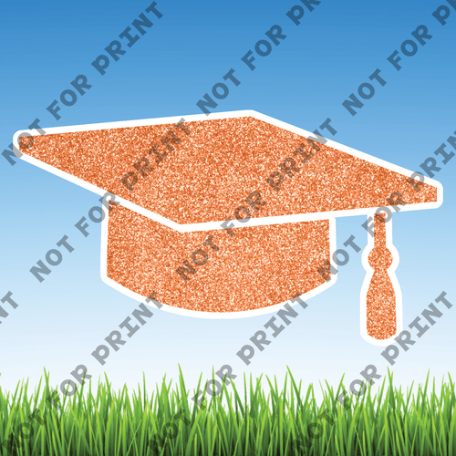 ACME Yard Cards Medium Graduation Caps, Gowns & Diplomas #004