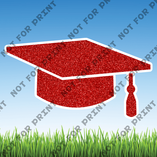 ACME Yard Cards Medium Graduation Caps, Gowns & Diplomas #005