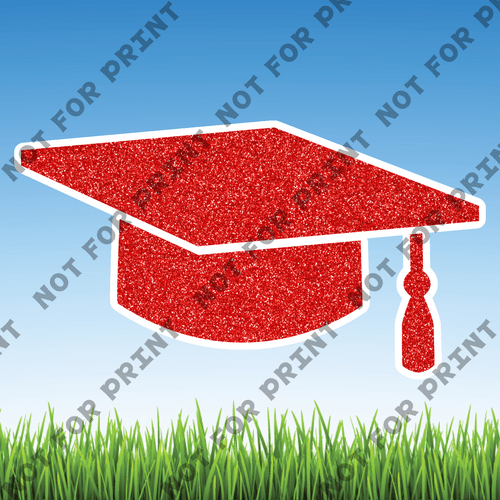 ACME Yard Cards Medium Graduation Caps, Gowns & Diplomas #009