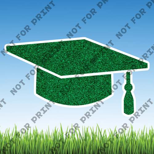 ACME Yard Cards Medium Graduation Caps, Gowns & Diplomas #018