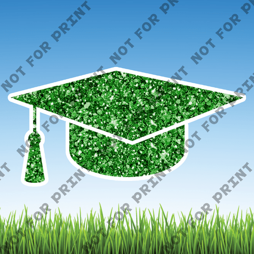 ACME Yard Cards Medium Graduation Caps, Gowns & Diplomas #071