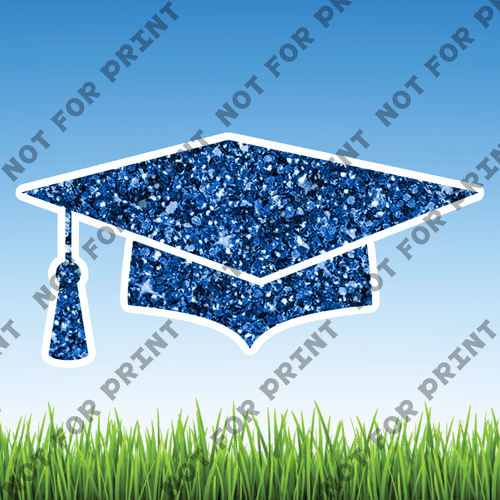 ACME Yard Cards Medium Graduation Caps, Gowns & Diplomas #081