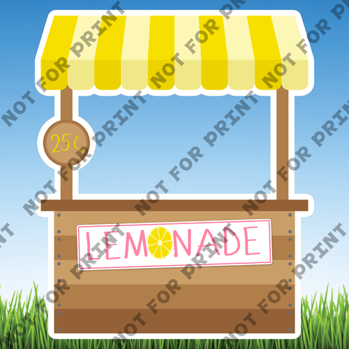 ACME Yard Cards Medium Lemonade Stand #008