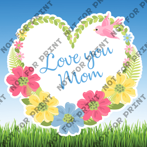 ACME Yard Cards Medium Mujka Mother's Day Collection #006